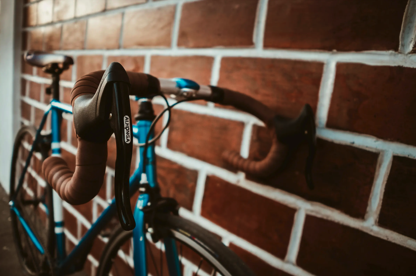 Close up of a bike